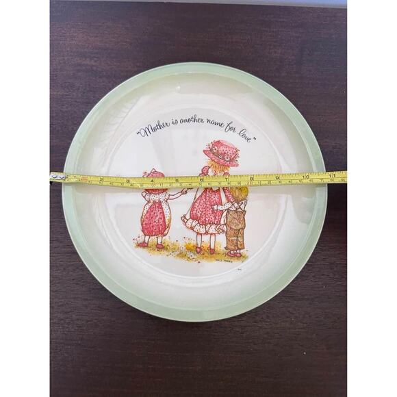 Holly Hobbie Plate 1972 Collectors “Mother is Another Name for Love” VTG Retro - Picture 3 of 5